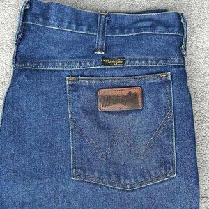 Vintage Wrangler Jeans Mens 70s No Fault 38x32 Fits 37x30.5 Talon Western Cowboy